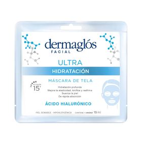 Mascara Facial Dermaglos Ultra Hidratacion x 15 Ml