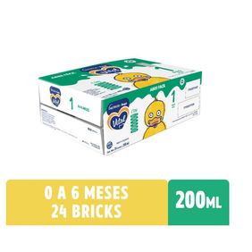 Vital 1 Leche Maternizada 0 A 6 Meses Brick 200ml X24 Un