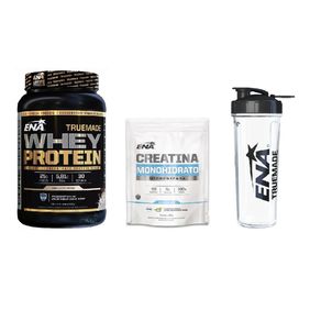 Combo Ena Whey Protein Vainilla + Creatina Neutra + Shaker