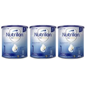 Nutrilon Etapa 1 0-6m Sin TACC Pack x3 Polvo Lata 800Gr
