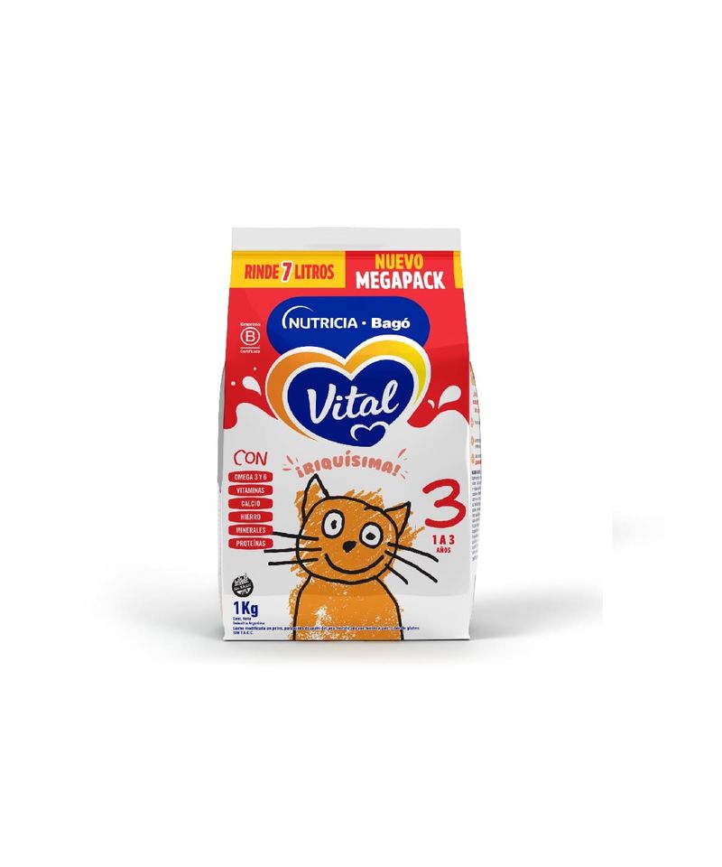 vital 3 pouch 1kg