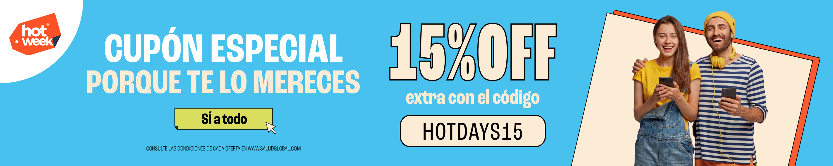 Cupon 15%OFF
